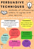 Persuasive Techniques Poster