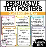 Persuasive Text Posters - Classroom Decor
