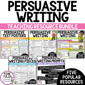 Preview of Persuasive Text - Reading and Writing Bundle