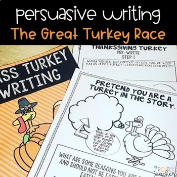 Preview of Persuasive Thanksgiving Writing