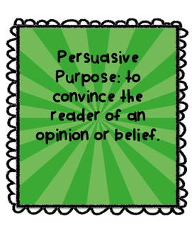 Preview of Persuasive Unit Pack and Literacy Centre