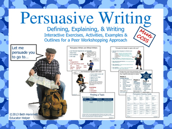 Preview of Persuasive Writing 