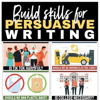 Preview of Persuasive Writing Activity BUNDLE