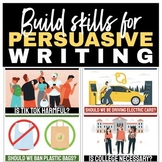 Persuasive Writing Activity BUNDLE