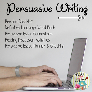 Preview of Persuasive Writing Bundle - Distance Learning ELA Resources