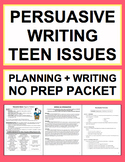 Persuasive Writing Graphic Organizers, Checklists & More