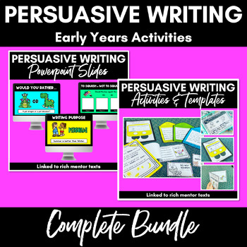 Preview of Persuasive Writing Complete Bundle