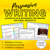 Persuasive Writing: Cultural Artifacts Lesson