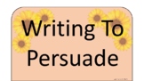 Persuasive Writing Display