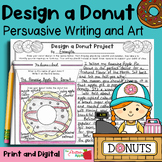 Persuasive Writing Donut Theme {Design a Donut Project}