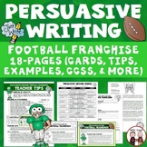 Persuasive Writing Football Franchise