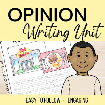 Preview of Opinion Writing Unit for 2nd or 3rd Grade