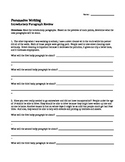 Persuasive Writing Introduction Paragraphs Worksheet