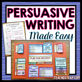 Persuasive Writing Made Easy Lapbook and Booklet