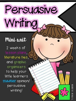 Preview of Persuasive Writing Mini-Unit for Primary Grades