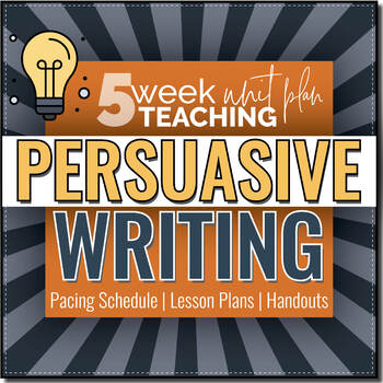 Preview of Persuasive Writing: Lesson Plan Pack