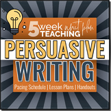 Persuasive Writing: Lesson Plan Pack