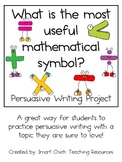 Persuasive Writing Pack: What is the Most Useful Mathemati