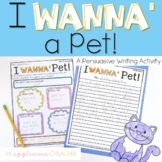 Persuasive Writing Pets