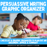 Persuasive Writing Preparation and Organization