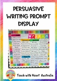 Persuasive Writing Prompt Display