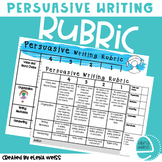 Persuasive Writing Rubric