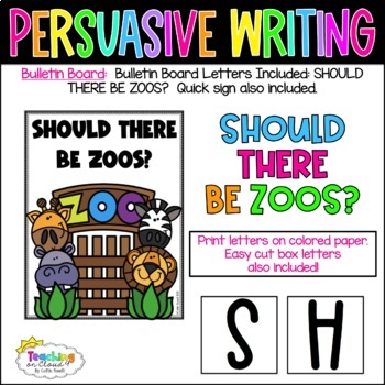 persuasive writing zoos ks2