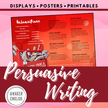Preview of Persuasive Writing: Support Toolkit
