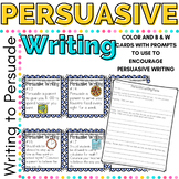 Persuasive Writing Prompt Task Cards