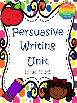 Persuasive Writing Unit