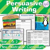 Persuasive Writing Unit- Year 1 & 2