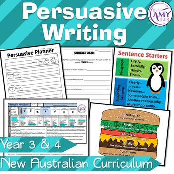 Preview of Persuasive Writing Unit- Year 3 & 4- Excellent NAPLAN Prep!