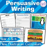 Persuasive Writing Unit- Year 5 and 6 -Excellent NAPLAN prep!