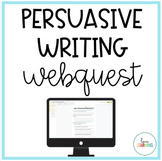Persuasive Writing WebQuest Activity with Google Slides™