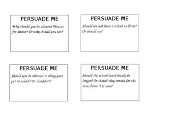 Preview of Persuasive Writing cards