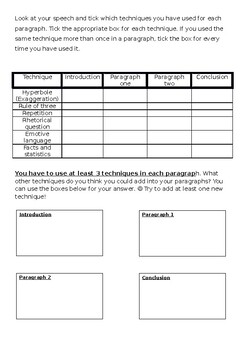 Preview of Persuasive Writing worksheets