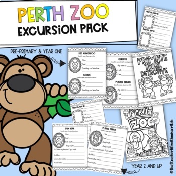 Preview of Perth Zoo Activity Book