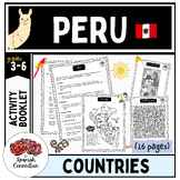 Peru Activity Pack: Explore Machu Picchu, Nazca Lines, and More!