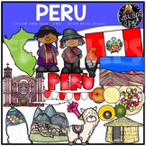 Peru Clip Art Set {Educlips Clipart}