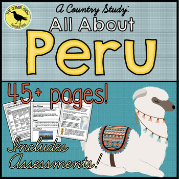 Preview of Country Study: Peru - A Unit Plan - World Communities