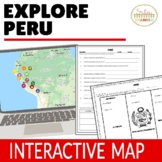 Peru Virtual Field Trip Digital Map Activities SPANISH ONLY