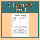 Pesach or Passover Chametz Sort Cut and Paste Worksheet