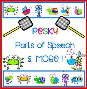 Preview of Pesky Parts of Speech & MORE SMARTBOARD
