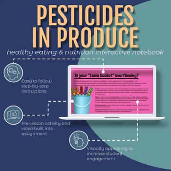 Preview of Pesticides in Produce: Healthy Eating Interactive Notebook