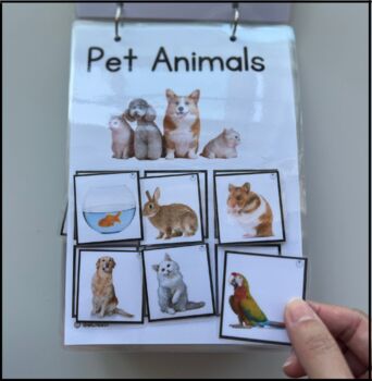 Animal Match - DOG - Miniature Animals with Matching Cards - 2