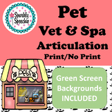 Pet Articulation All Sounds Speech Print / Green Screen In