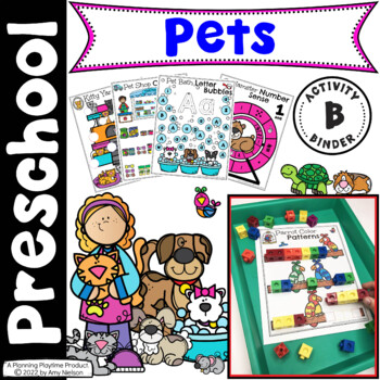 Preview of Pet Centers for Preschool