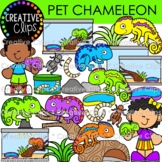 Pet Chameleon Clipart: Pet Clipart