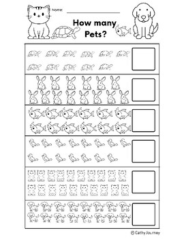 Preview of Pet Graph and Writing