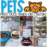 Pet Math and Literacy Centers and Activities for Preschool
